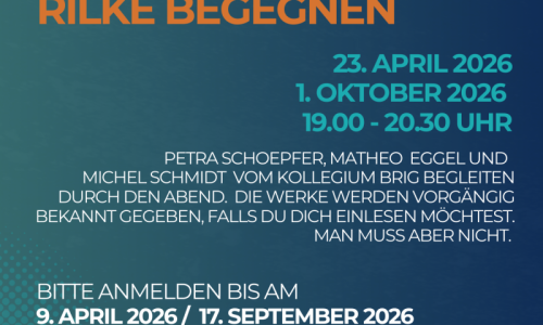 Rilke begegnen